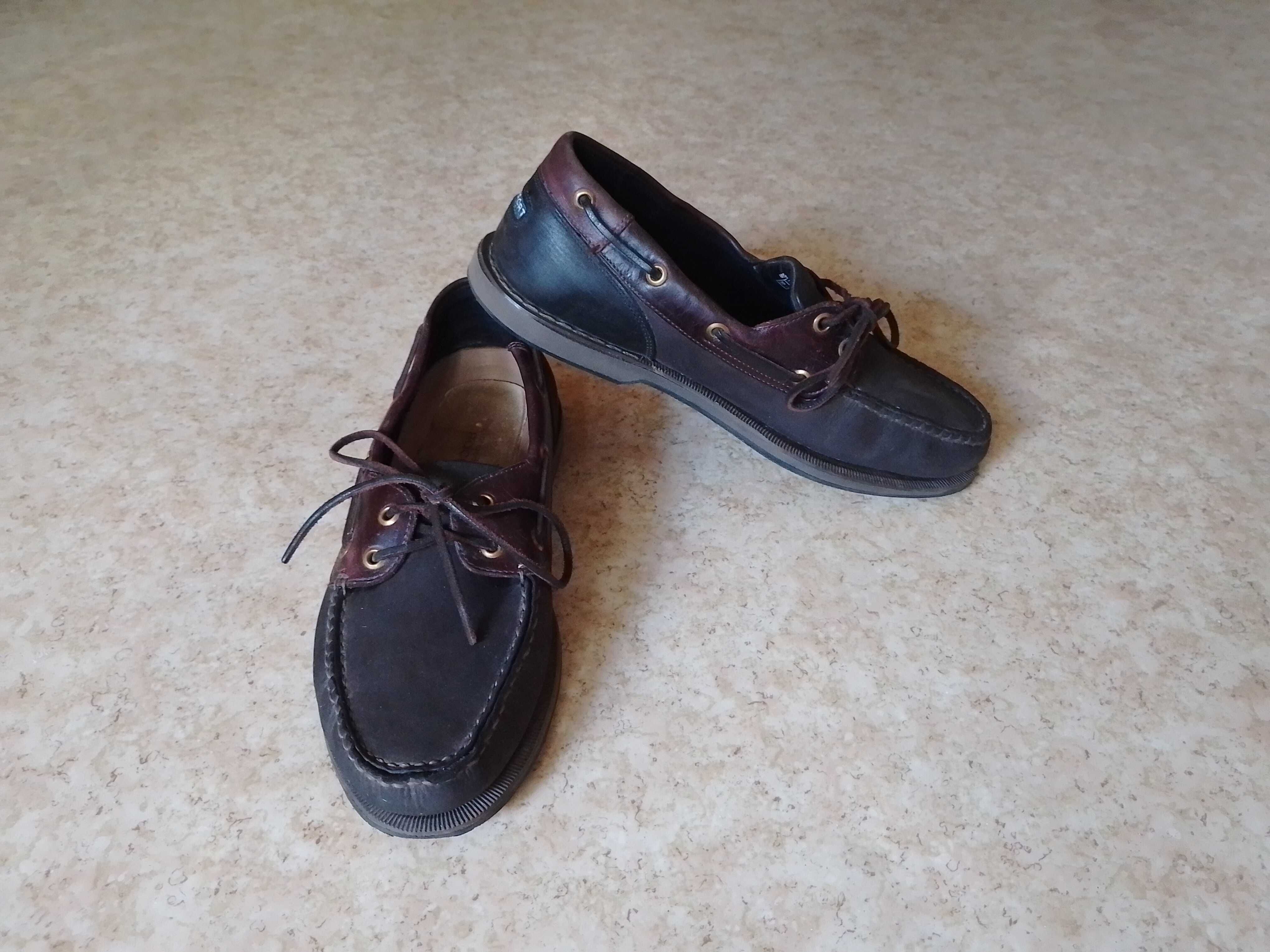 Кожаные неубиваемые топсайдеры Timberland и Rockport. Мокасины, броги.