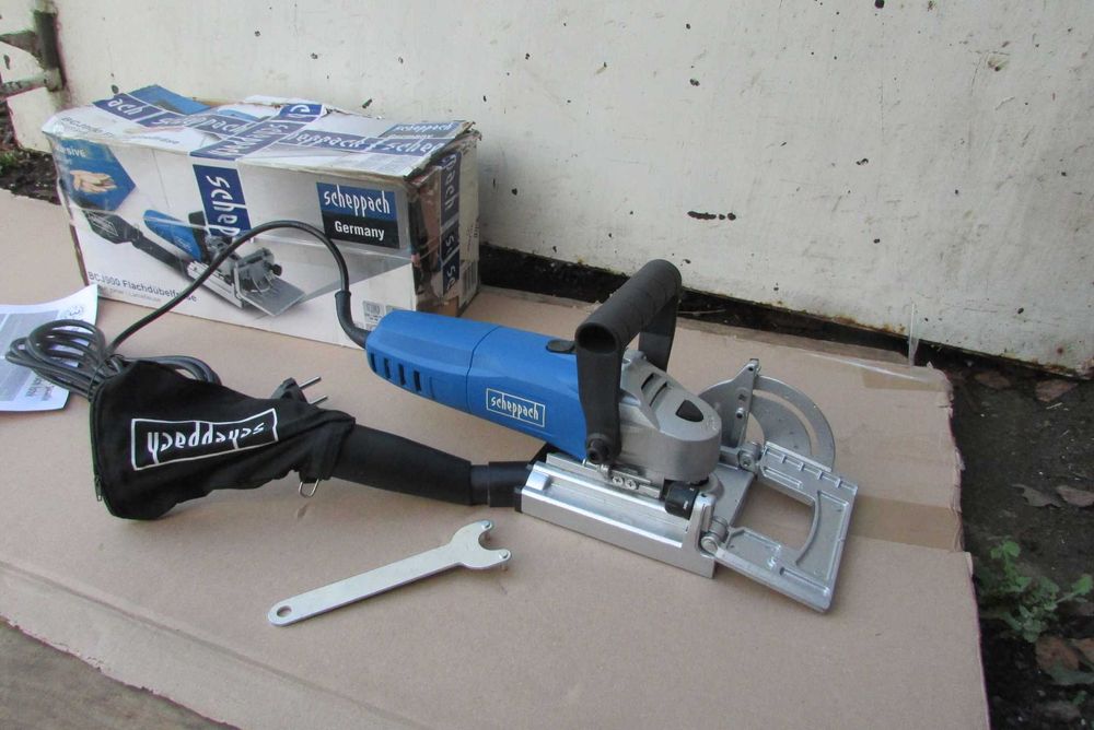 Фрезер ламельний для дюбельних з'єднань Scheppach (з Німеччини)