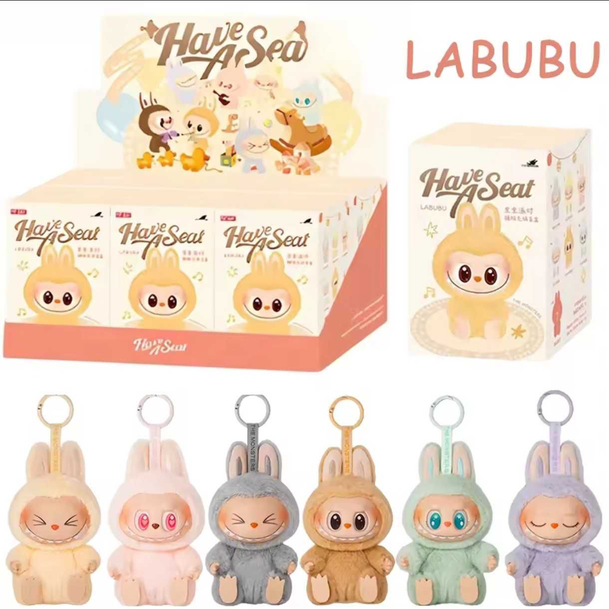 НОВАЯ Игрушка Лабубу Labubu в коробке Coca-Cola/1 Сезон/2 сезон/Фиолет