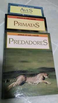 3 Livros Animais de Todo o Mundo (Círculo de Leitores)