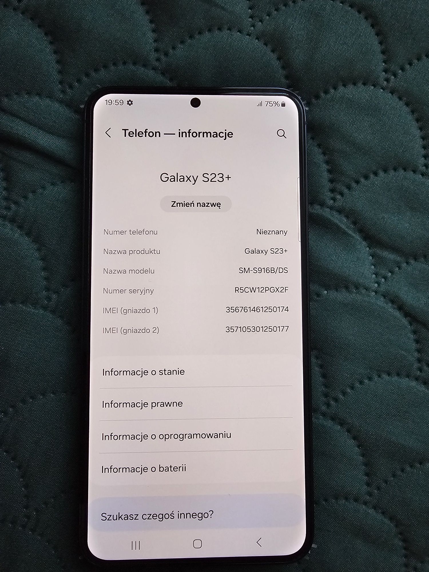 Samsung S23 plus 512 Gw zadbany