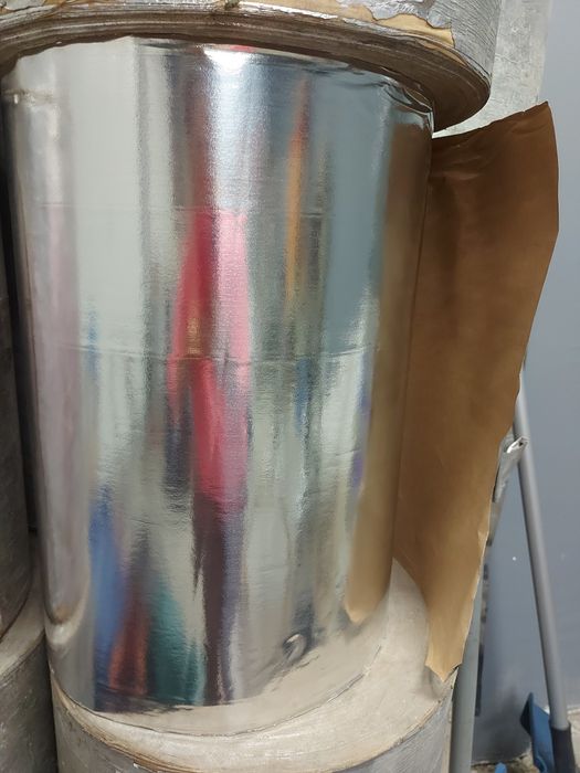 Фольга алюмінієва для саун, бань на паперовій основі плотная!