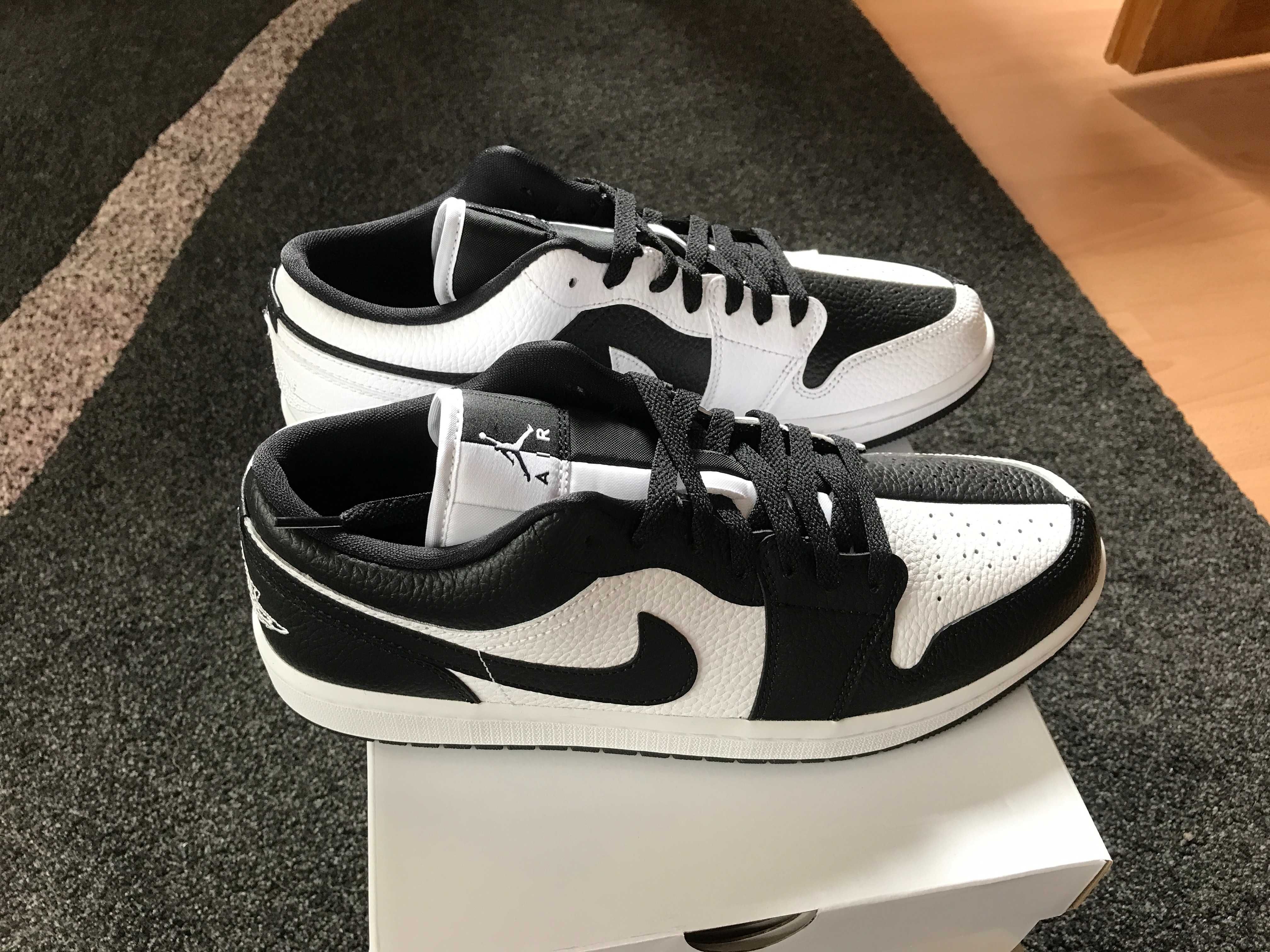 NOWE Air Jordan 1 Low SE Homage Split White Black (W) r.44 (11,5 US)