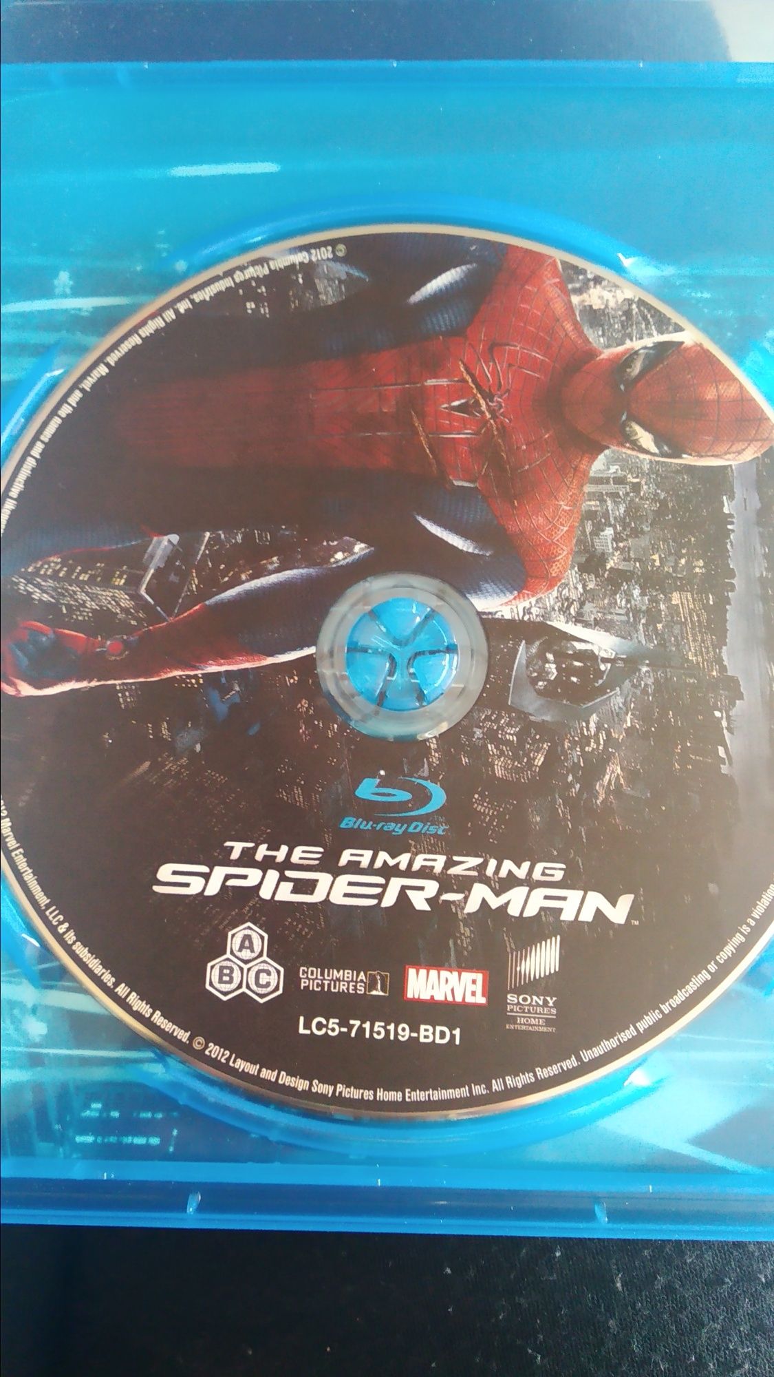 Blu-ray "O Fantástico Homem -Aranha"