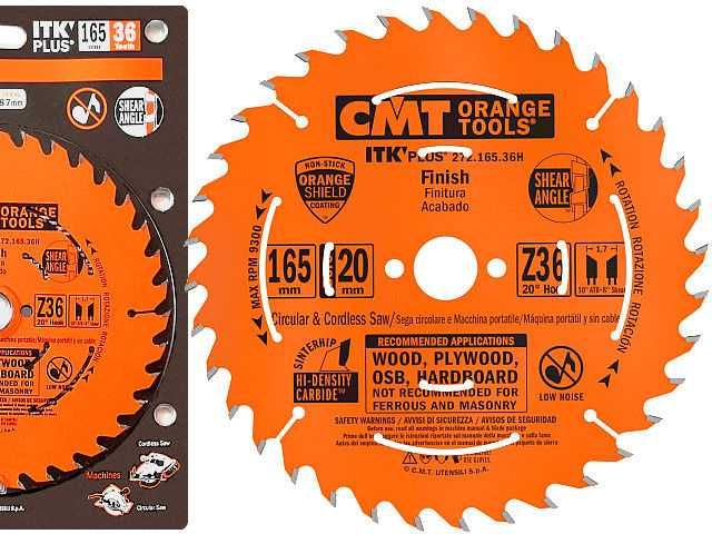 CMT 272.165.36H Tarcza Piła Widiowa do cięcia drewna 165x20 36 zębów
