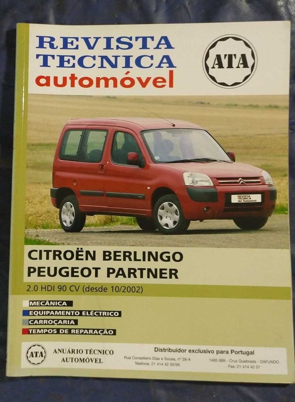 Manual Técnico Citroen Berlingo, Peugeot Partner