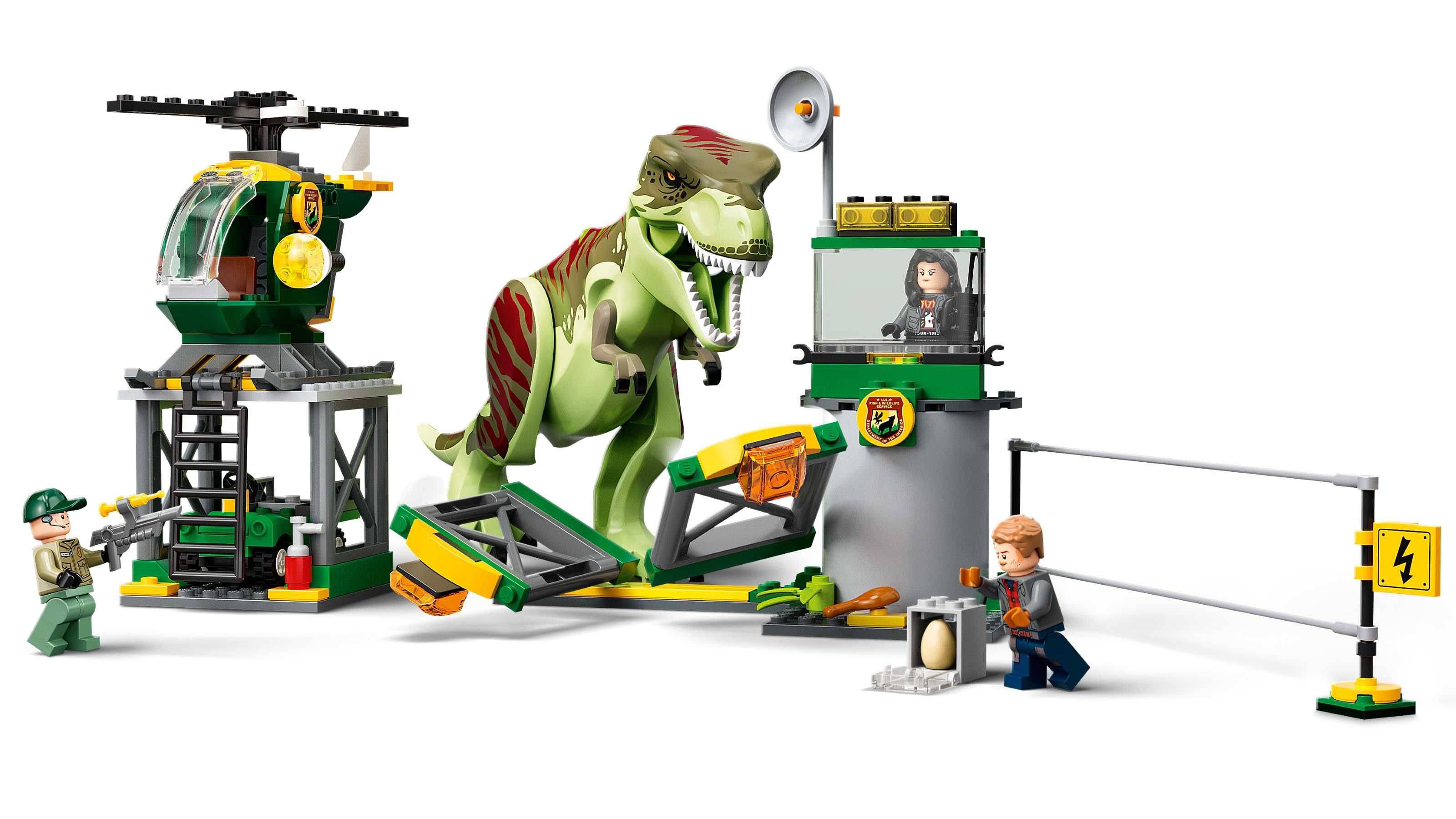Конструктор LEGO Jurassic World Втеча Тиранозавра (76944)