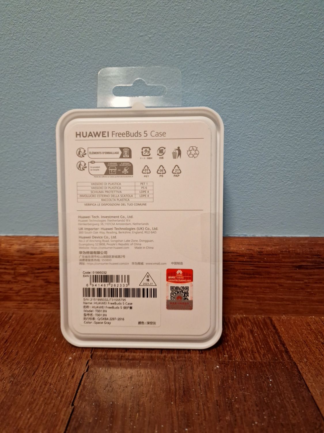 Słuchawki Huawei FreeBuds 5 bezprzewodowe, douszne, używane