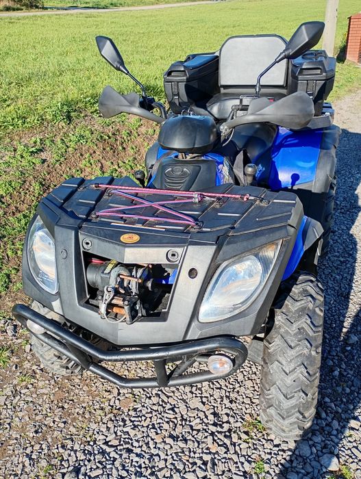 Quad linhai 300 4x4 zarejestrowany kat.b orgynał full opcja wciągarka