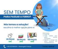 Sem tempo para passar a ferro? Eu tenho a solução!