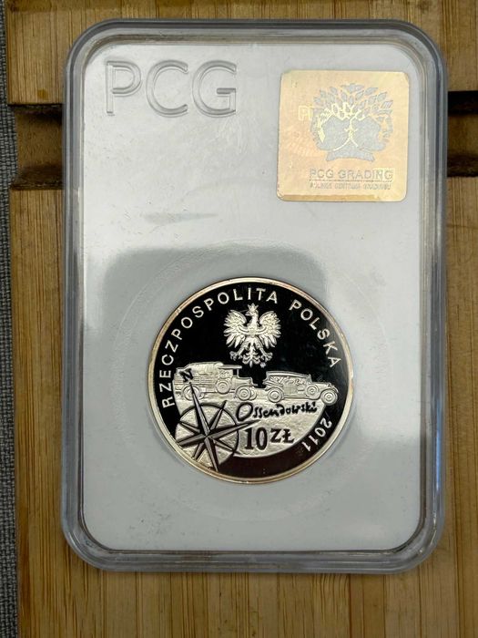 10 zł Ferdynand Ossendowski Grading