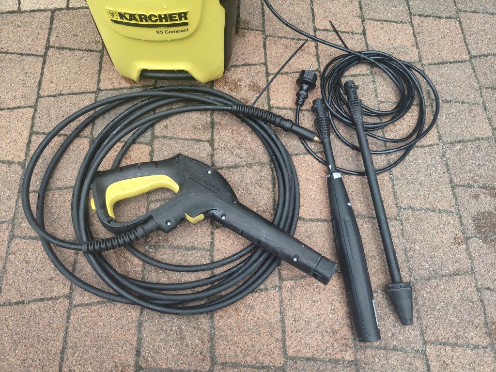 Karcher K5 Compact myjka ciśnieniowa z akcesoriami mosiężna dysza
