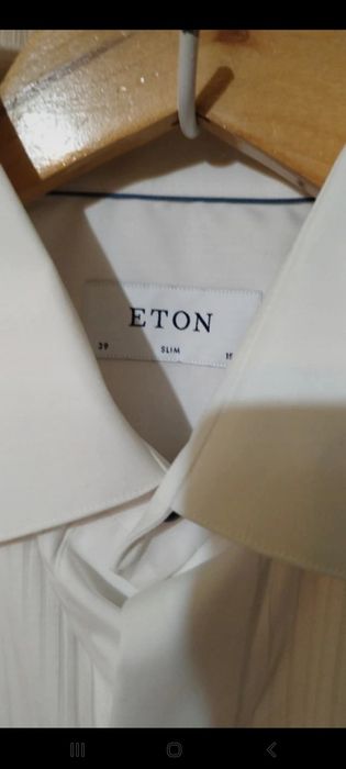 Elegancka koszula smokingowa Eton