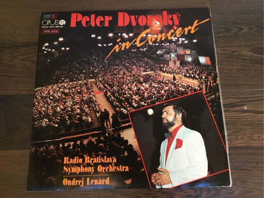 Peter dvorsky in concert + plakat winyl