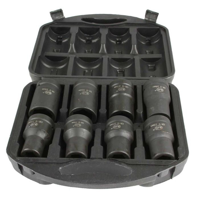 Zestaw nasadek udarowych 1" 8el. 17-33mm BJC / TIR