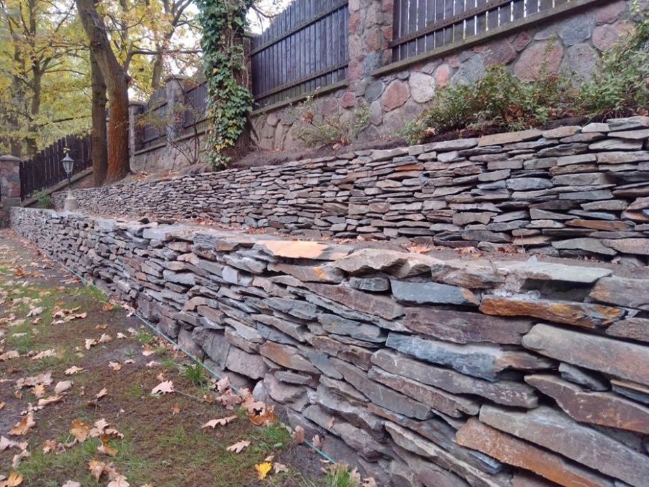 Kamien murowy, na elewację, na ścieżki, dekoracyjny, łupek ogrodowy