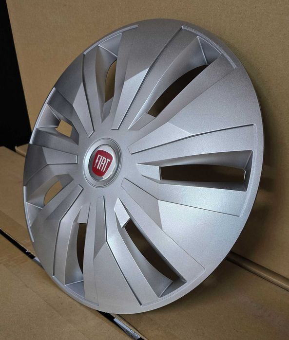 Pack 4 Tampões Auto-caravana / Carrinha Fiat 15" - Novos
