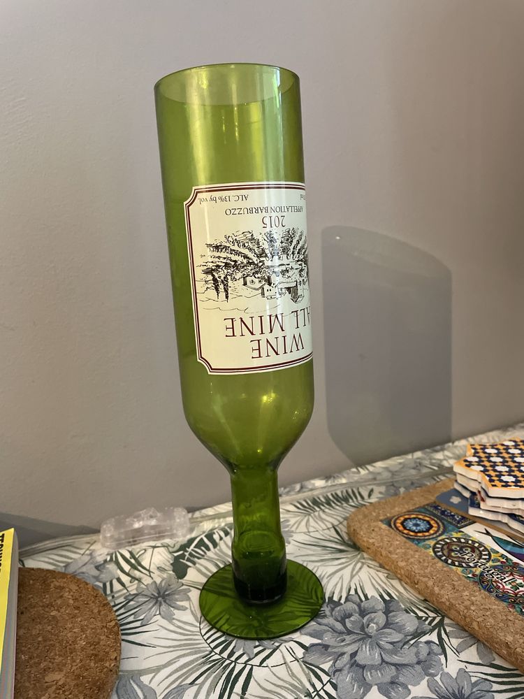 Kieliszek XXL butelka Wine all mine