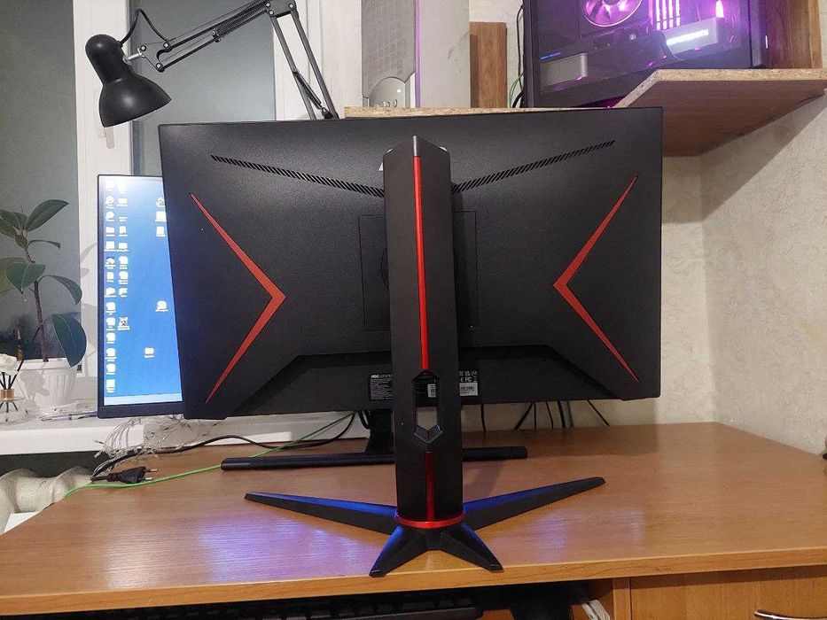 Монітор 24" AOC Q24G2A IPS QHD (2K) / 165Hz / 1ms