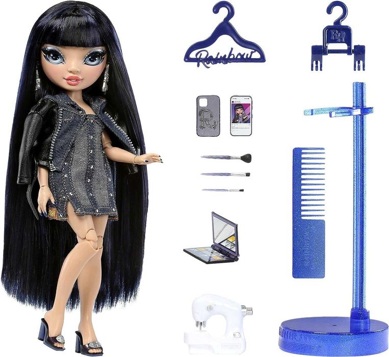 Рейнбоу Хай Ким Нгуен Rainbow High Kim Nguyen Denim Blue Doll 583158
