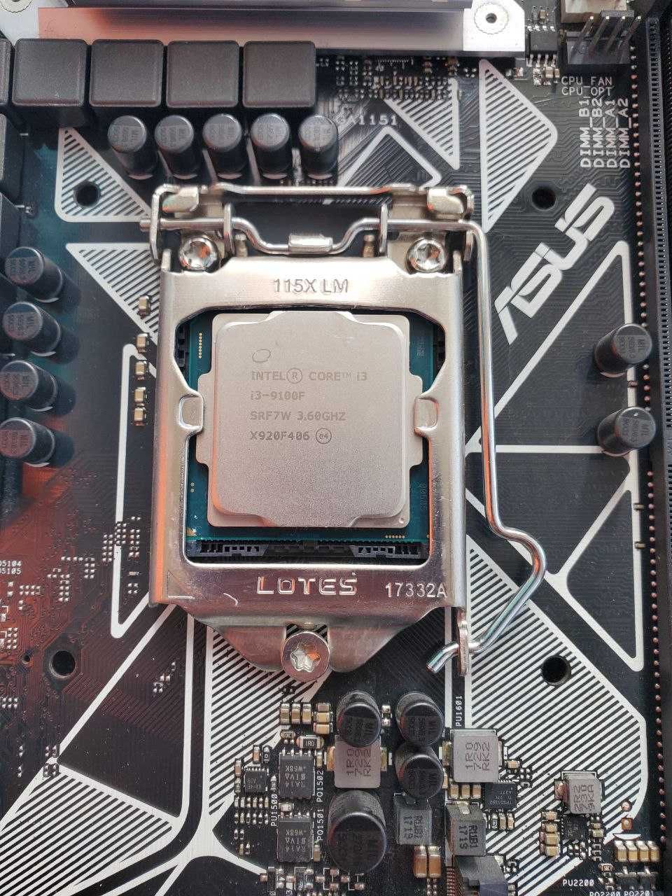 Комплект для геймера Asus Prime Z370-A+I3-9100F+16Gb DDR4