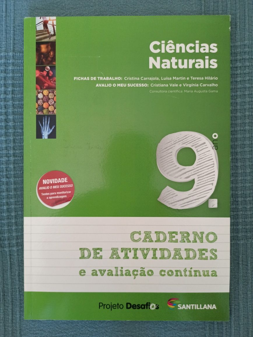 Cadernos atividades 9° ano