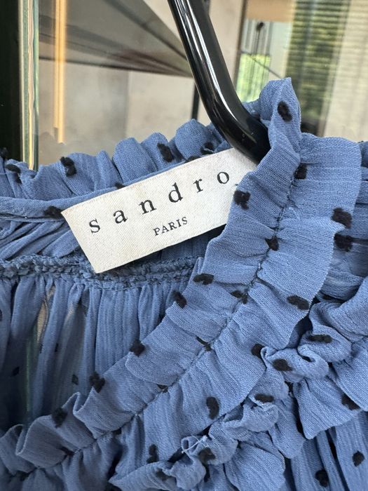 Сукня Sandro в горошок