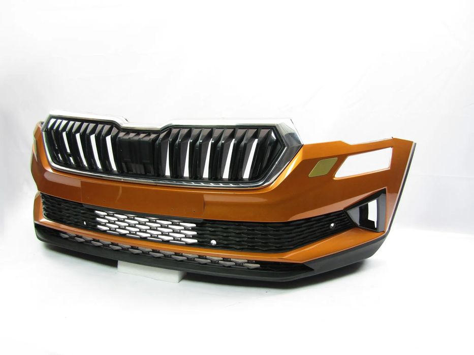 Zderzak przedni Skoda Karoq 21 - 24 Pdc-4 Lakier LA2Z