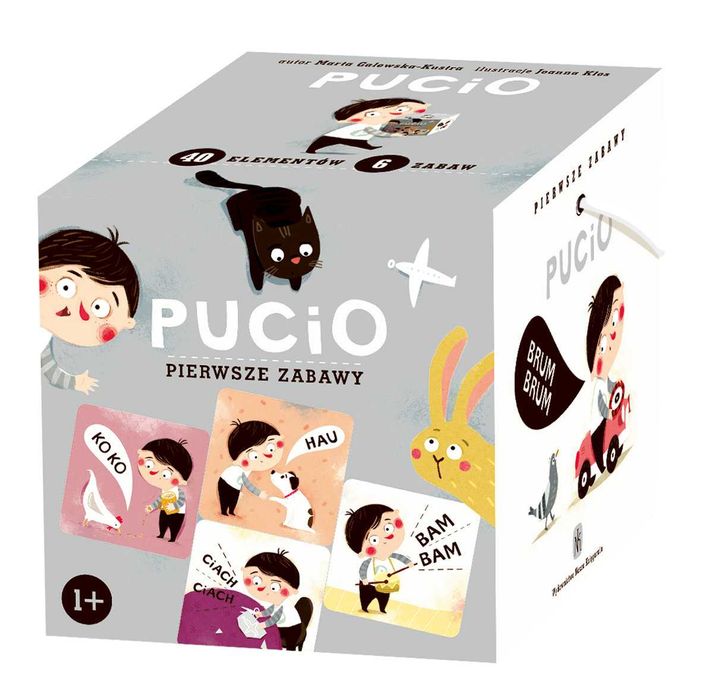 Gra Pucio - Pierwsze zabawy. Nasza Księgarnia
