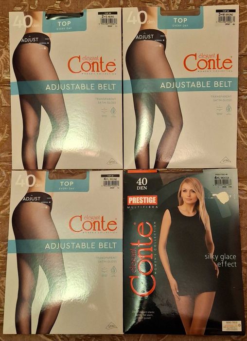 Колготки / чулки Conte 40 Den / майка Conte