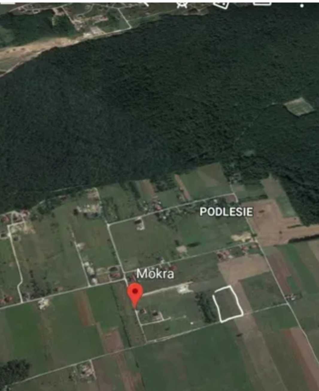 Działka budowlana Brzeziny gmina Morawica