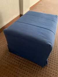 Sofá cama - Puff com estrutura dobrável