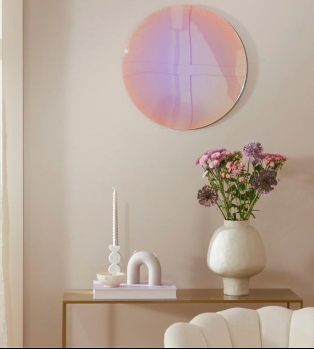 designerskie lustro ścienne Ruby