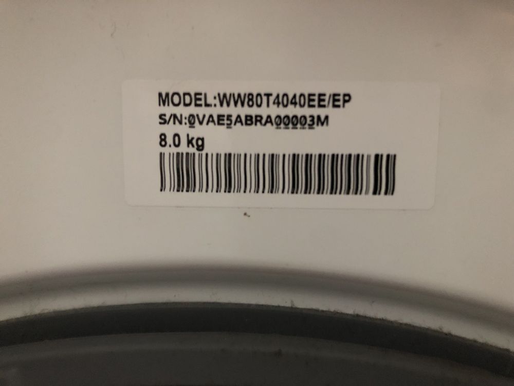 Máquina Lavar Roupa SAMSUNG