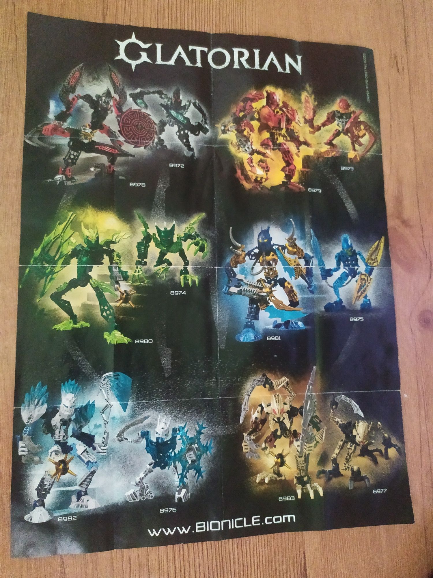 Lego Bionicle 8972 Atakus instrukcja