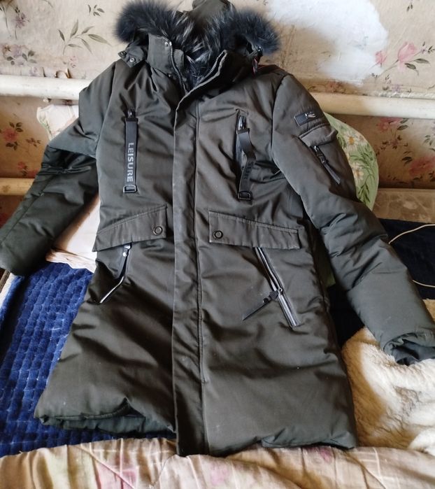 Продам куртку мужскую парку размер 54