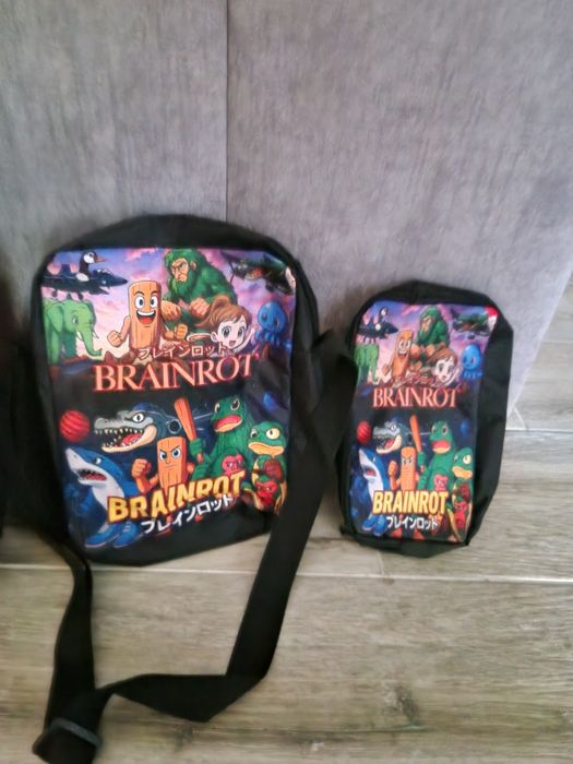 Mochila Brainrot.  Nova
