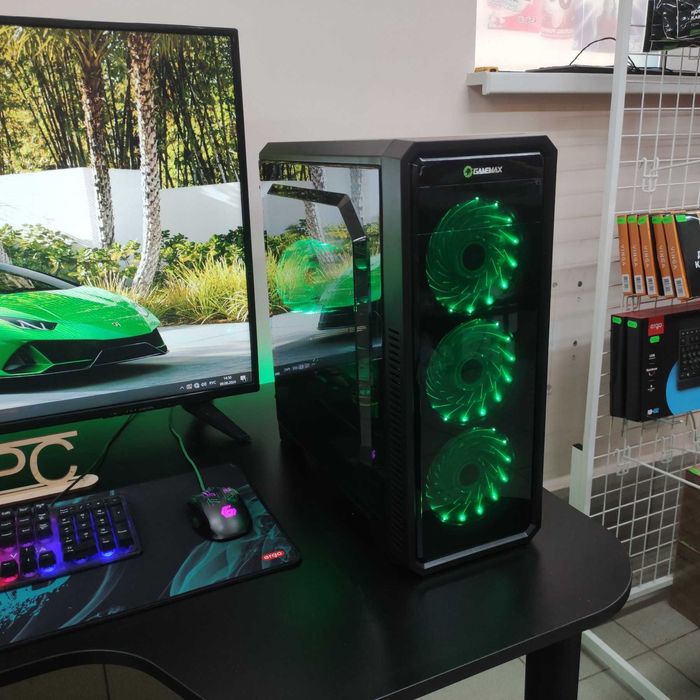 Игровой Компютер Intel Core i7, 16GB RAM, AORUS RX 570 4GB, SSD 512 m2