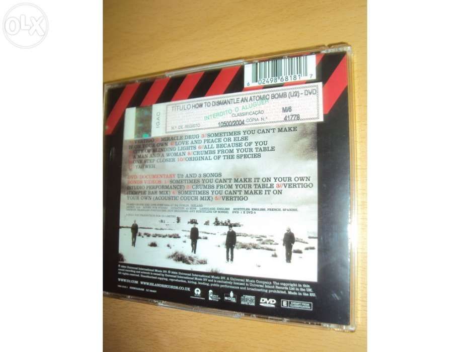 How to dismantle an atomic bomb -u2 - cd/dvd
