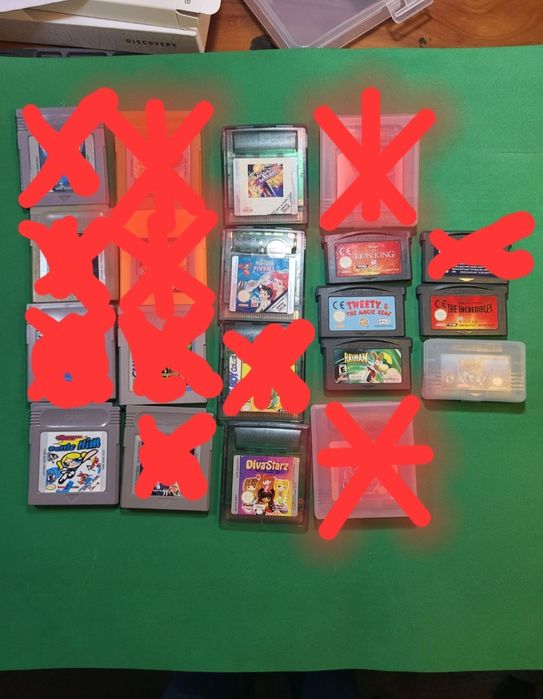 Jogos gameboy color/advance