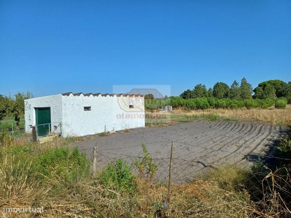 Lote com 6000 m2 e armazém - 15 minutos de Grândola