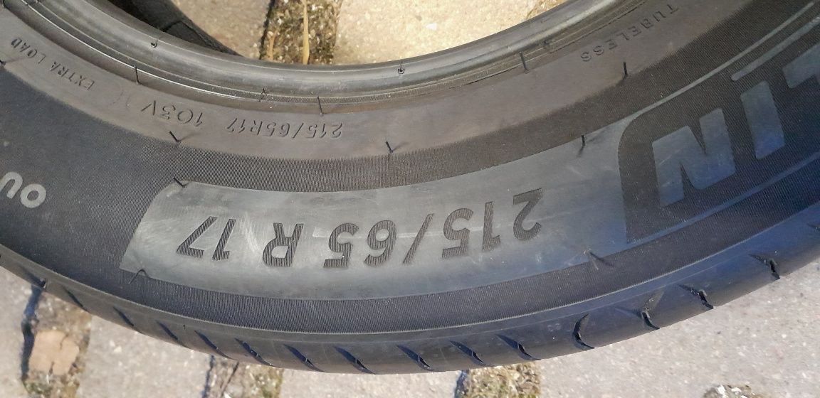 Opony letnie 215x65x17 Michelin