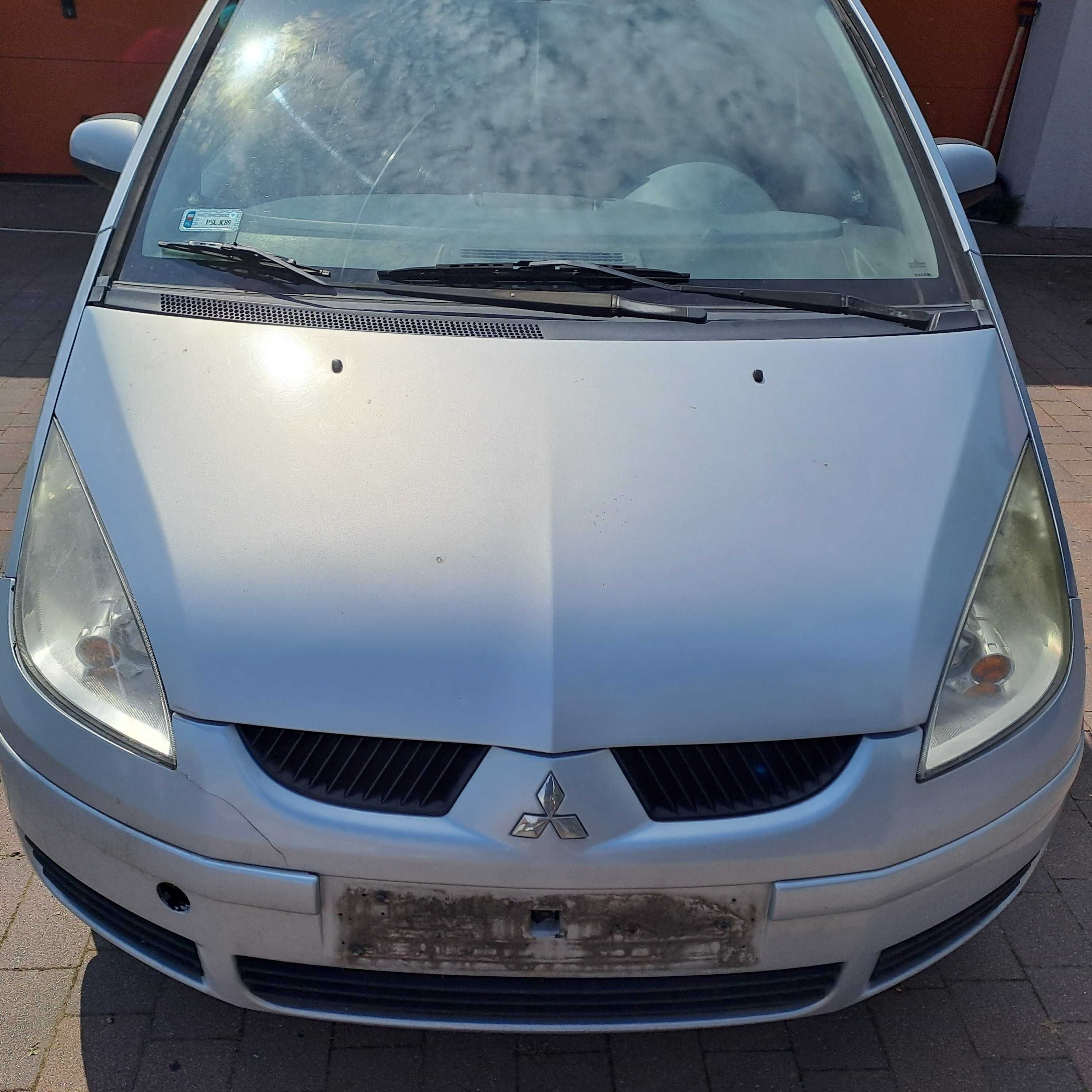 Maska pokrywa silnika Mitsubishi Colt CZ VI 04-08r kolor T42 błękitny