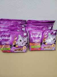 10 opakowań WHISKAS Kolekcja Wiejskich Smaków 4 x 85g, 40 saszetki