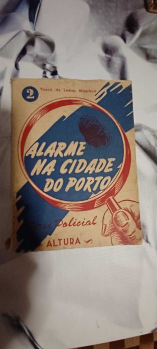 Livro _Alarme na Cidade do Porto_ de Vasco de Lemos Mourisca