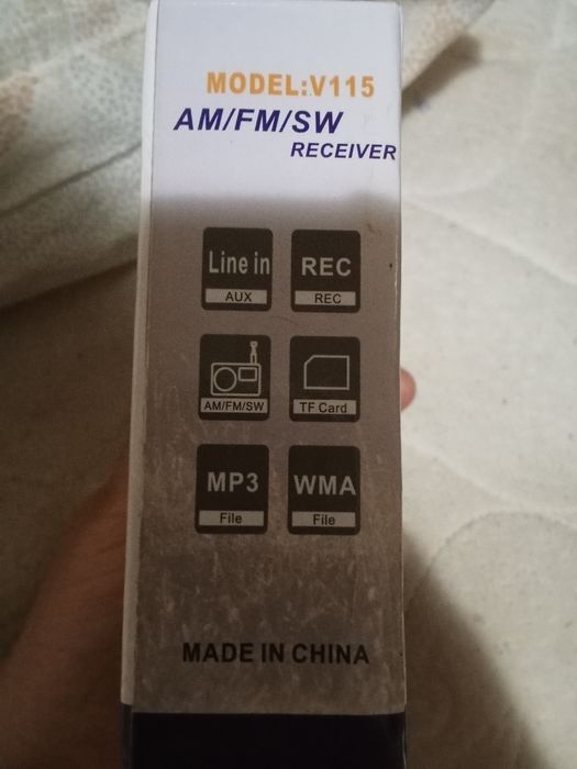 Radio a bateria usb