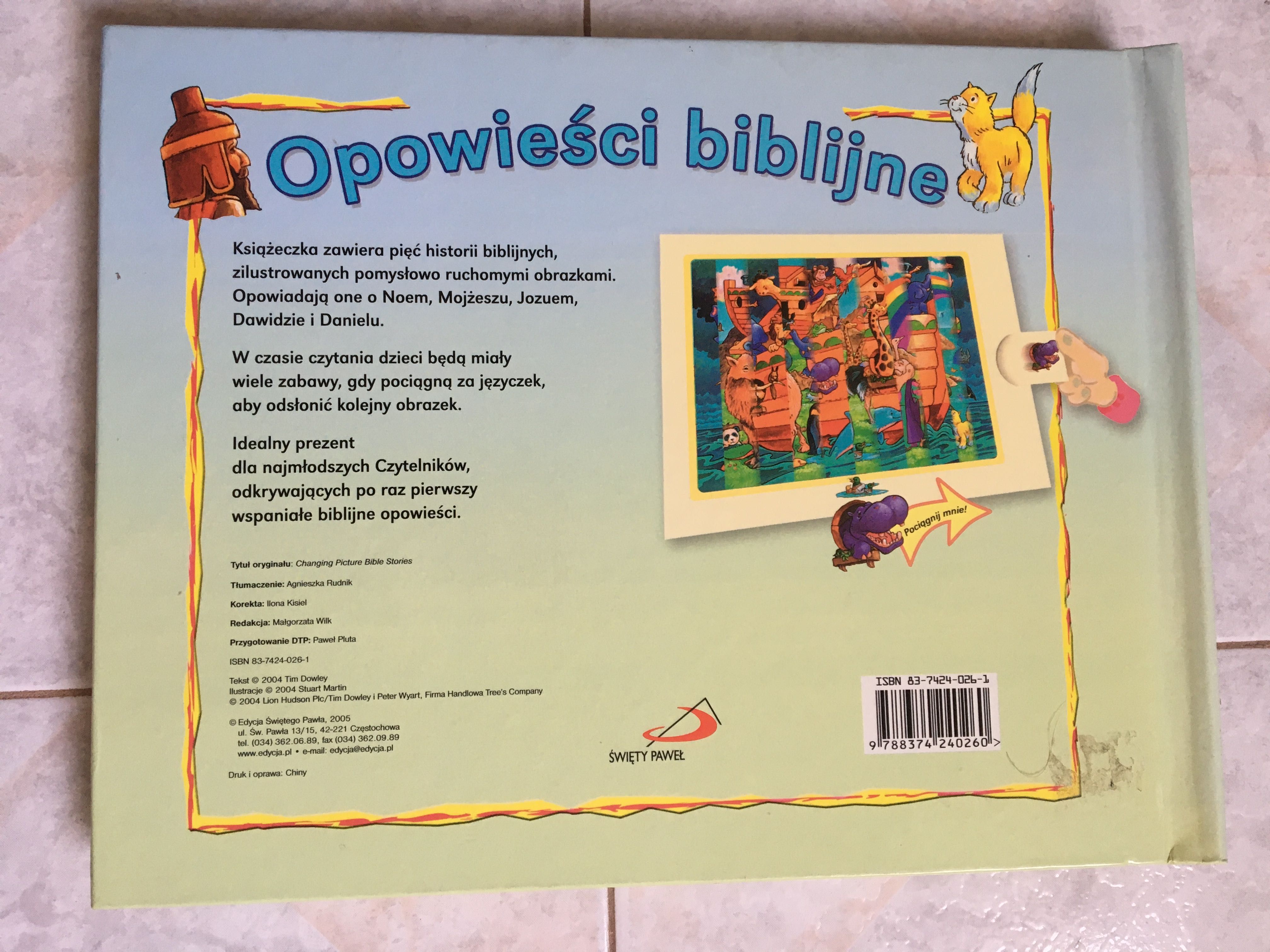 Opowieści biblijne z ruchomymi obrazkami
