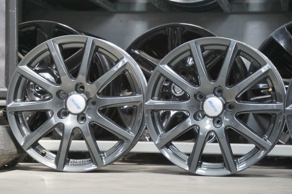 Alufelgi Alutec Germany 5x112 7Jx17 et47 cb66 pierscienie 57,1 grafit