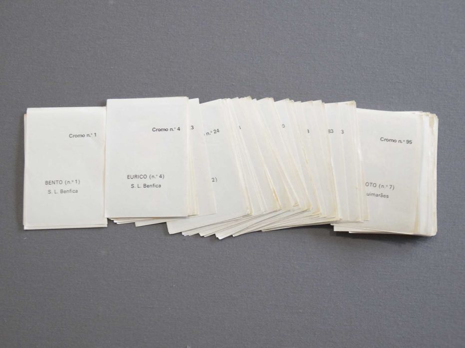 Cromos Antigos de Futebol