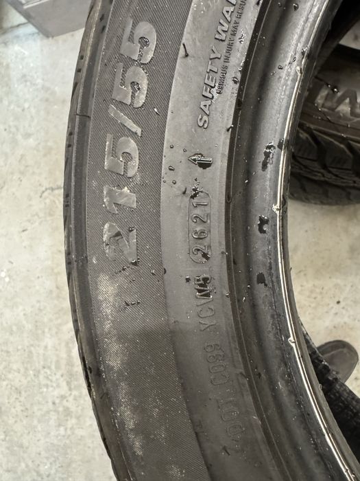 Opony Zimowe Kumho 215/55/17 komplet! 4 szt. 8,6mm 2021r